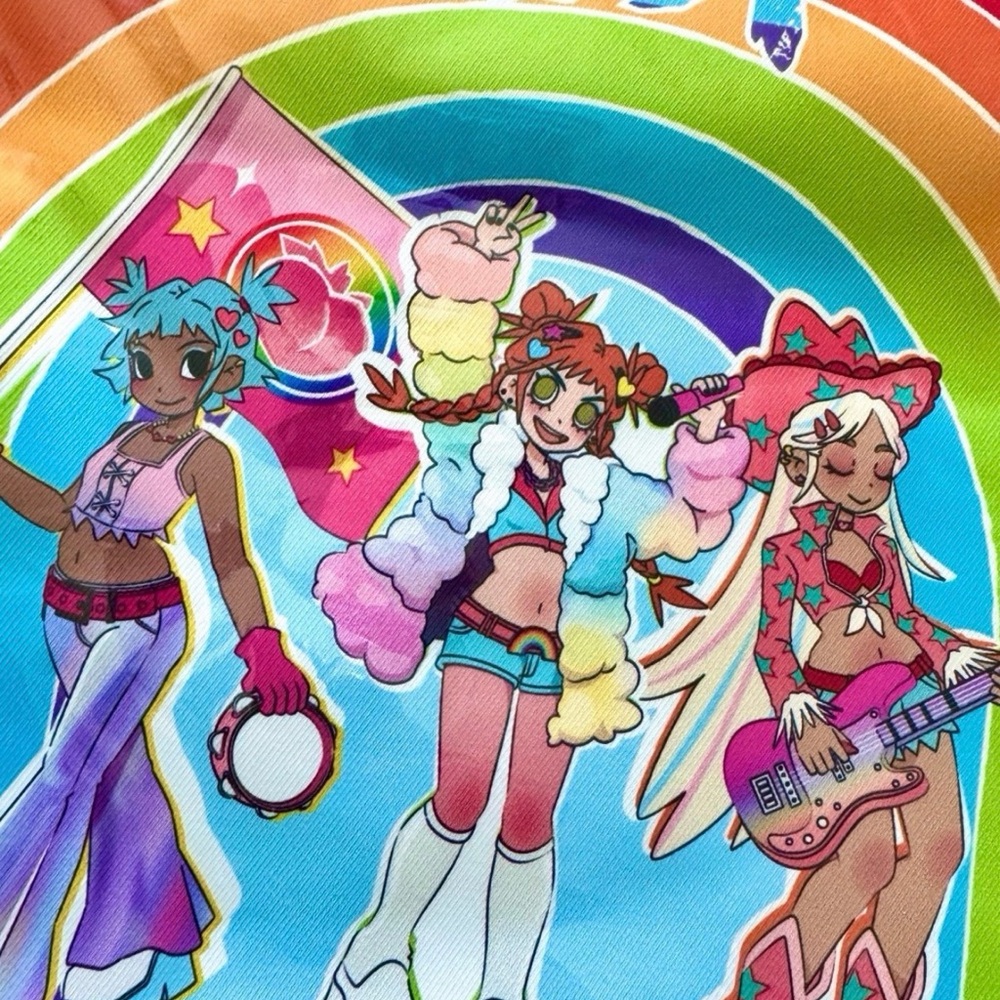 Peach Riot Rainbow Riot Series - Drawstring Backpack
 - Limited Volume - Picture 6 of 6